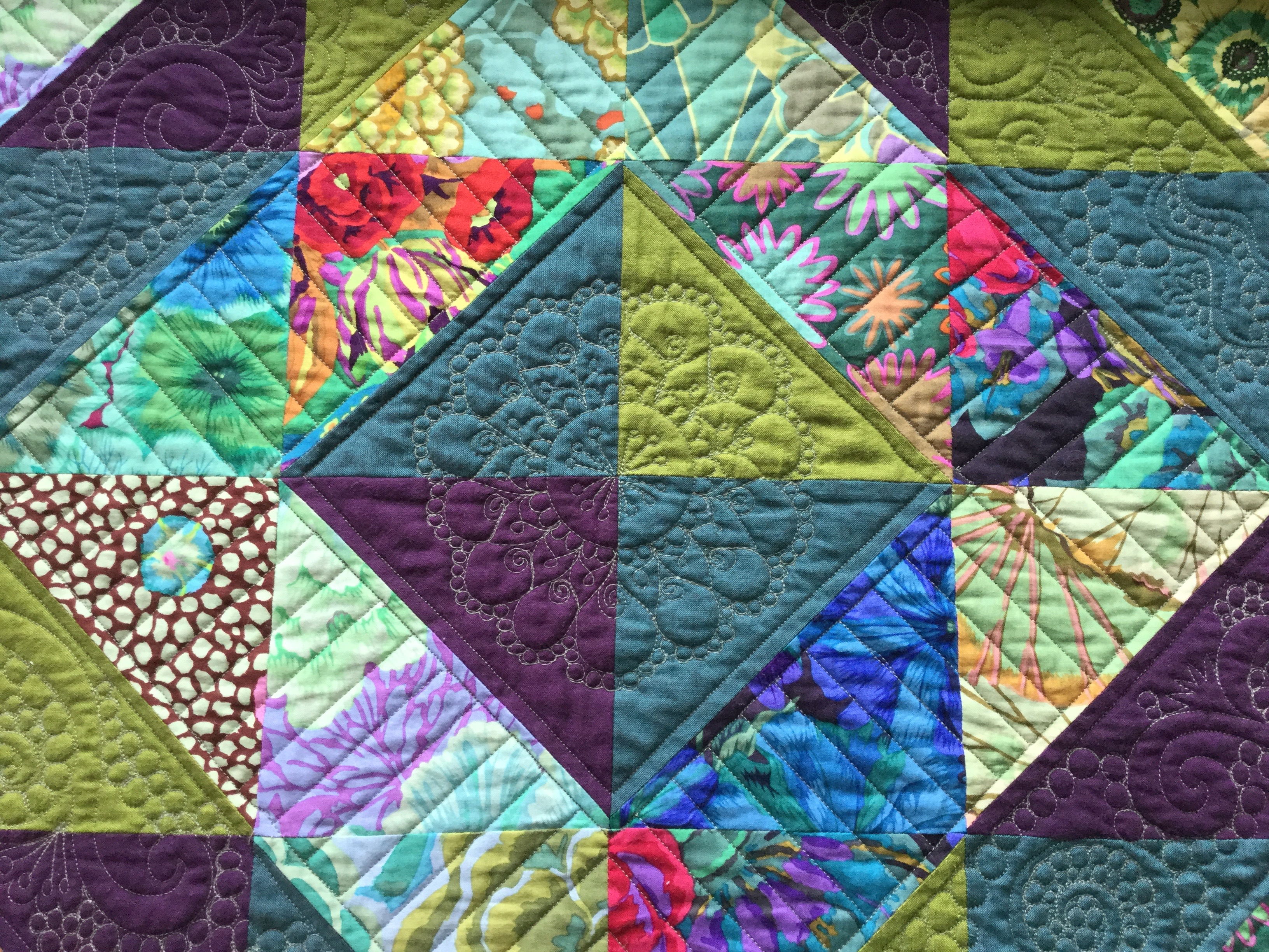 Day of the Triffids Quilt – Free Bird Quilting Designs