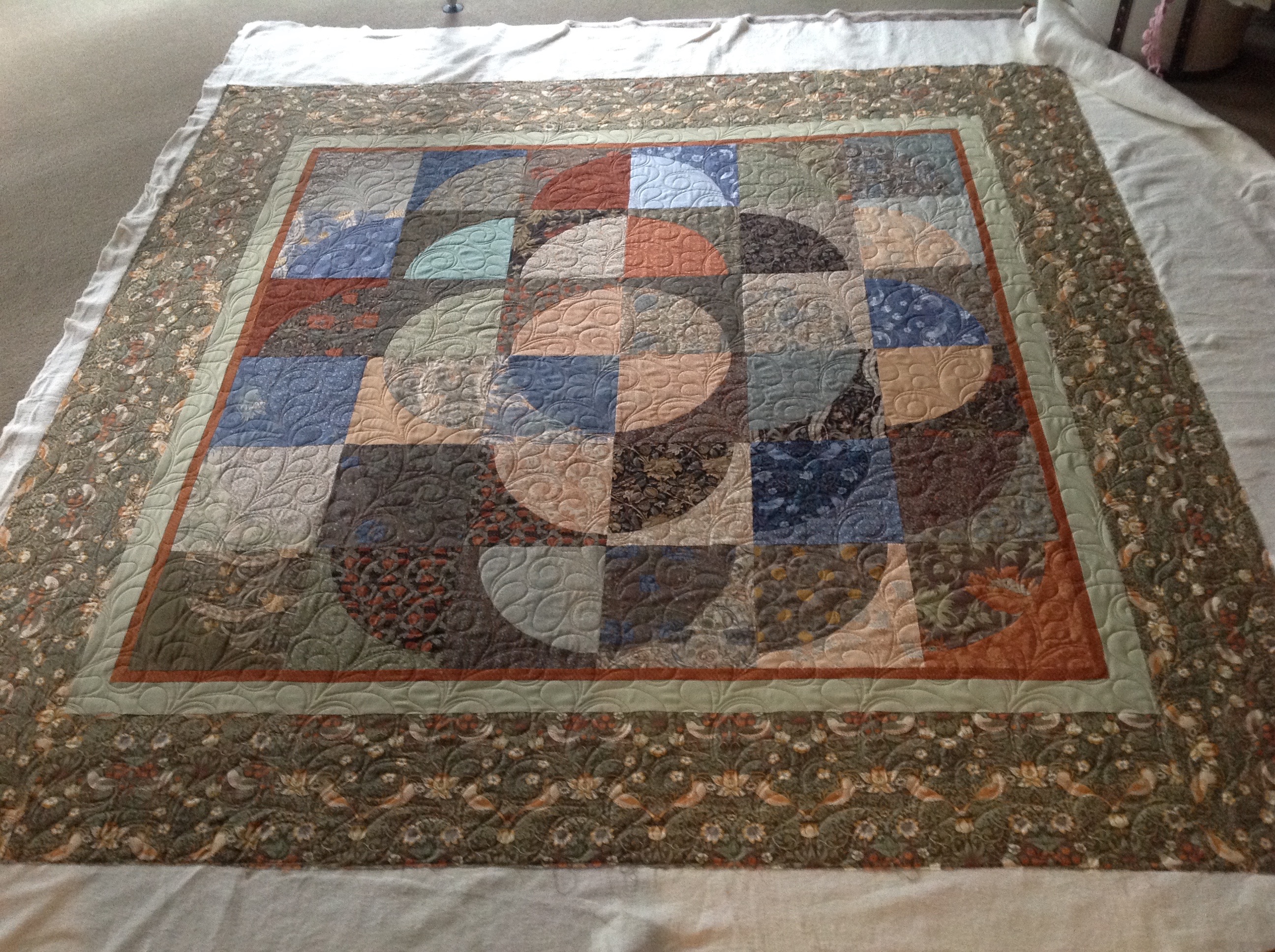 Venice Too Edge To Edge Quilt – Free Bird Quilting Designs